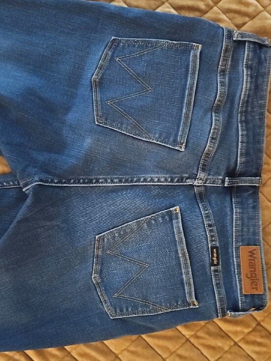 Wrangler Denim - Wrangler Blue Denim Jeans